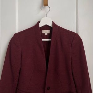 Burgundy Blazer